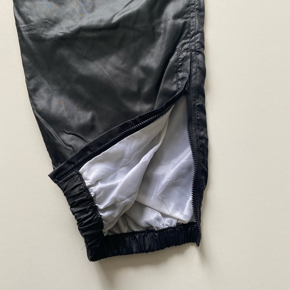 Vintage 90s Disney Mighty Ducks Zip Windbreaker 2 Piece Shiny Track Suit XL RARE - Picture 8 of 14